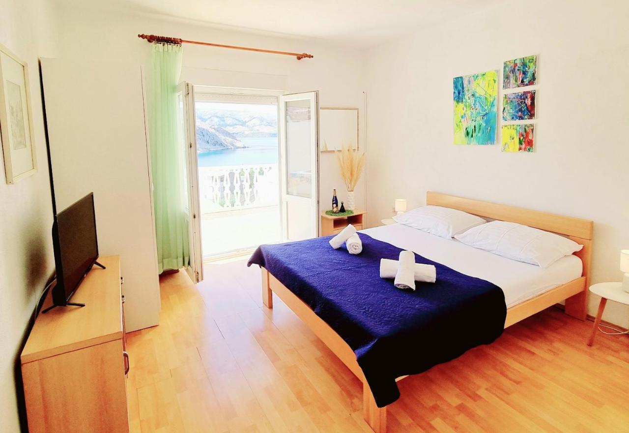 Stanko Sea View Daire Metajna Dış mekan fotoğraf